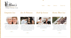 Desktop Screenshot of alinaseldercare.com